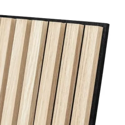 Panel decorativo diseño listones natural 60x60 cm