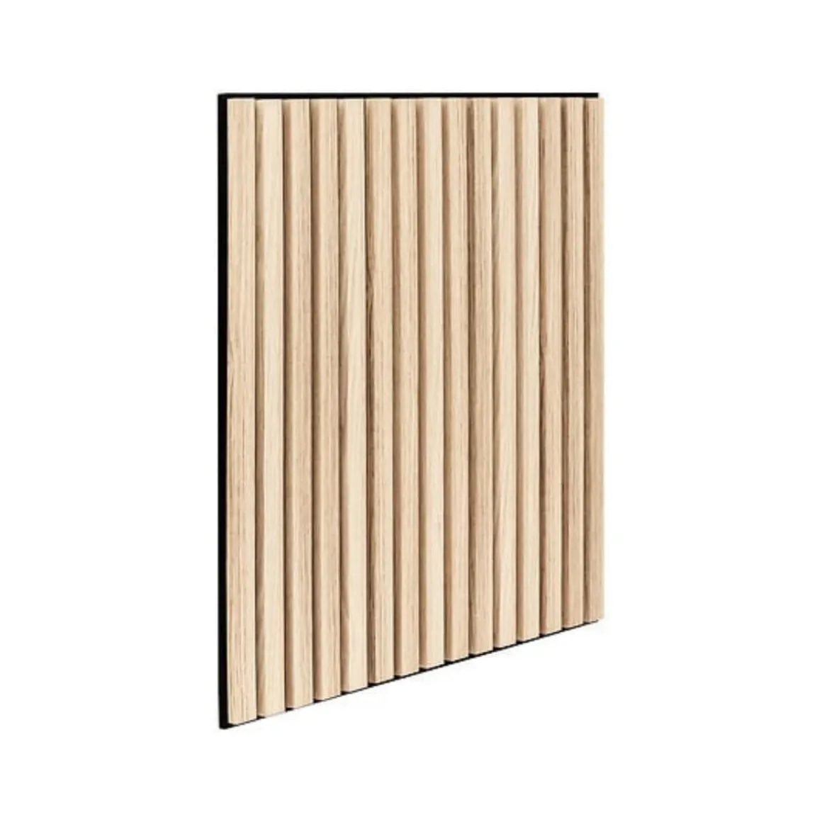 Panel decorativo diseño listones natural 60x60 cm