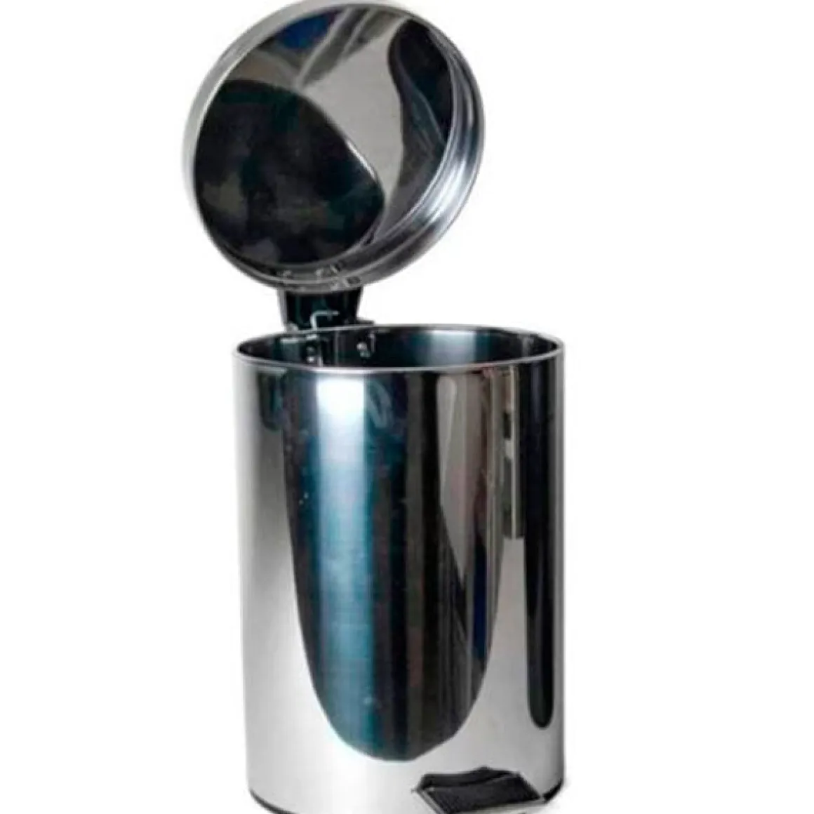 Papelera con pedal Shine acero inox. 5L