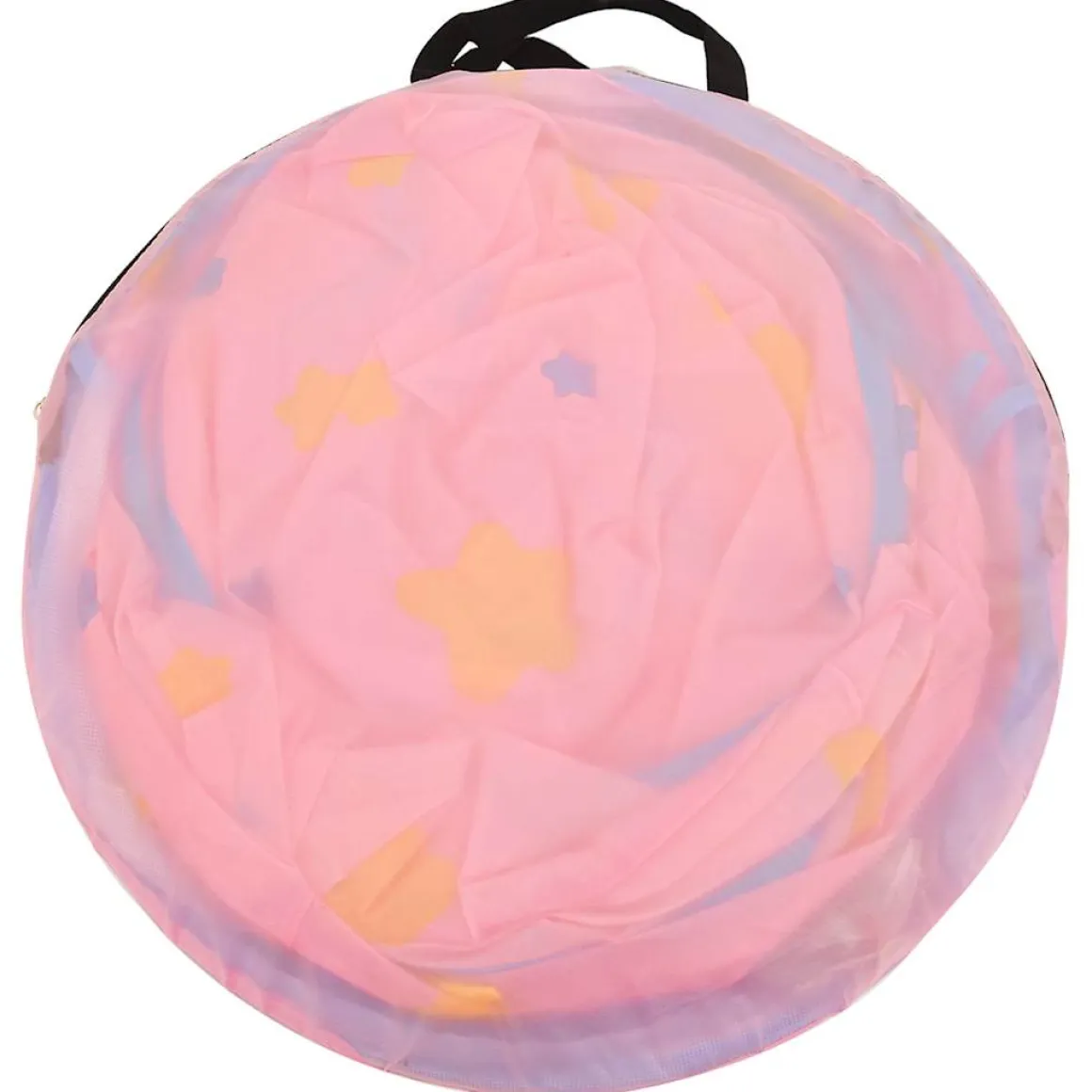 Parque de juegos infantil PinkDream 2 tiendas + túnel multicolor 128x120x301 cm