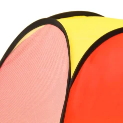 Parque de juegos infantil Colorbox 2 tiendas + túnel multicolor 100x80x255 cm
