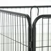 Parque para mascotas Spot PawHut 12 paneles + configurable negro