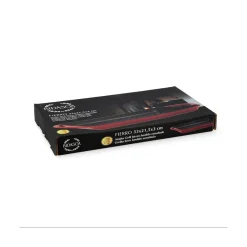 Parrilla rectangular Fierro Bidasoa hierro esmaltado rojo/negro 40x22 cm