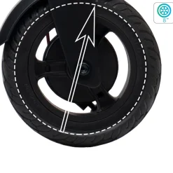 Patinete eléctrico BigCity Lite Black Infiniton 25km/h 350W autonomía 25km conexión App negro