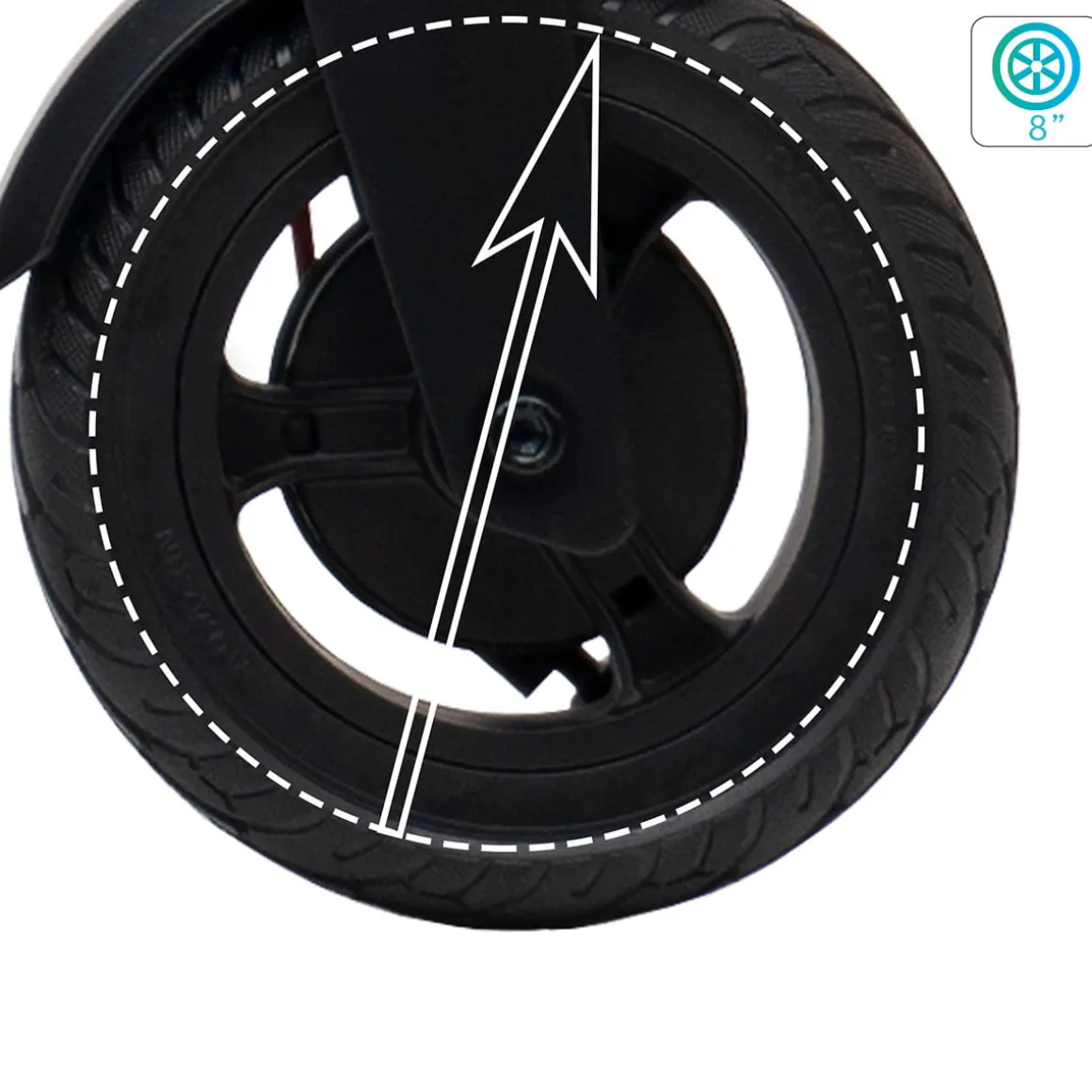 Patinete eléctrico BigCity Lite Black Infiniton 25km/h 350W autonomía 25km conexión App negro
