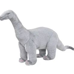 Peluche de dinosaurio Braquiosaurio XXL gris 58x138 cm