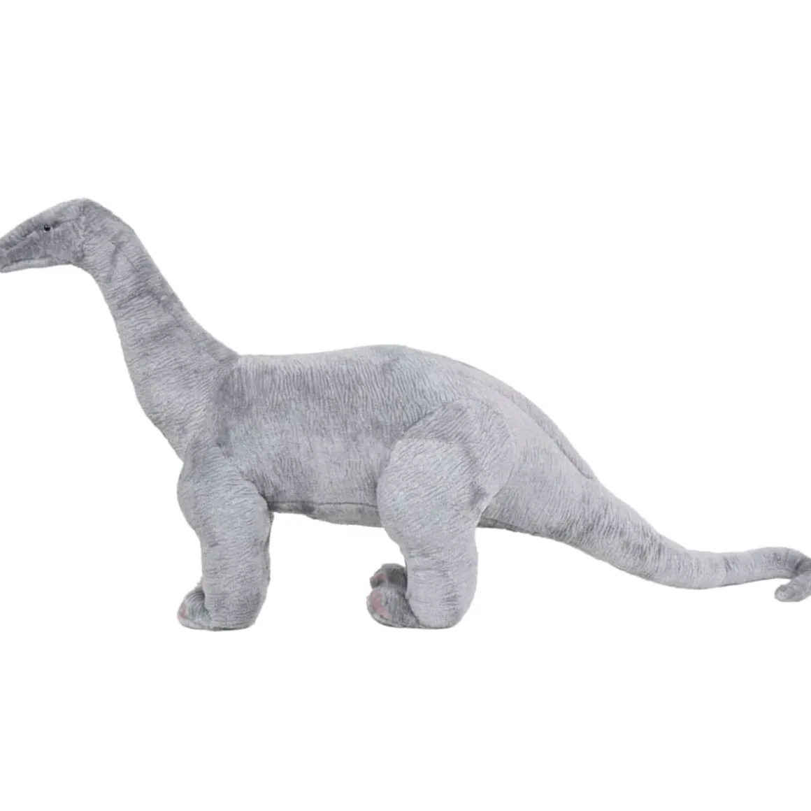 Peluche de dinosaurio Braquiosaurio XXL gris 58x138 cm