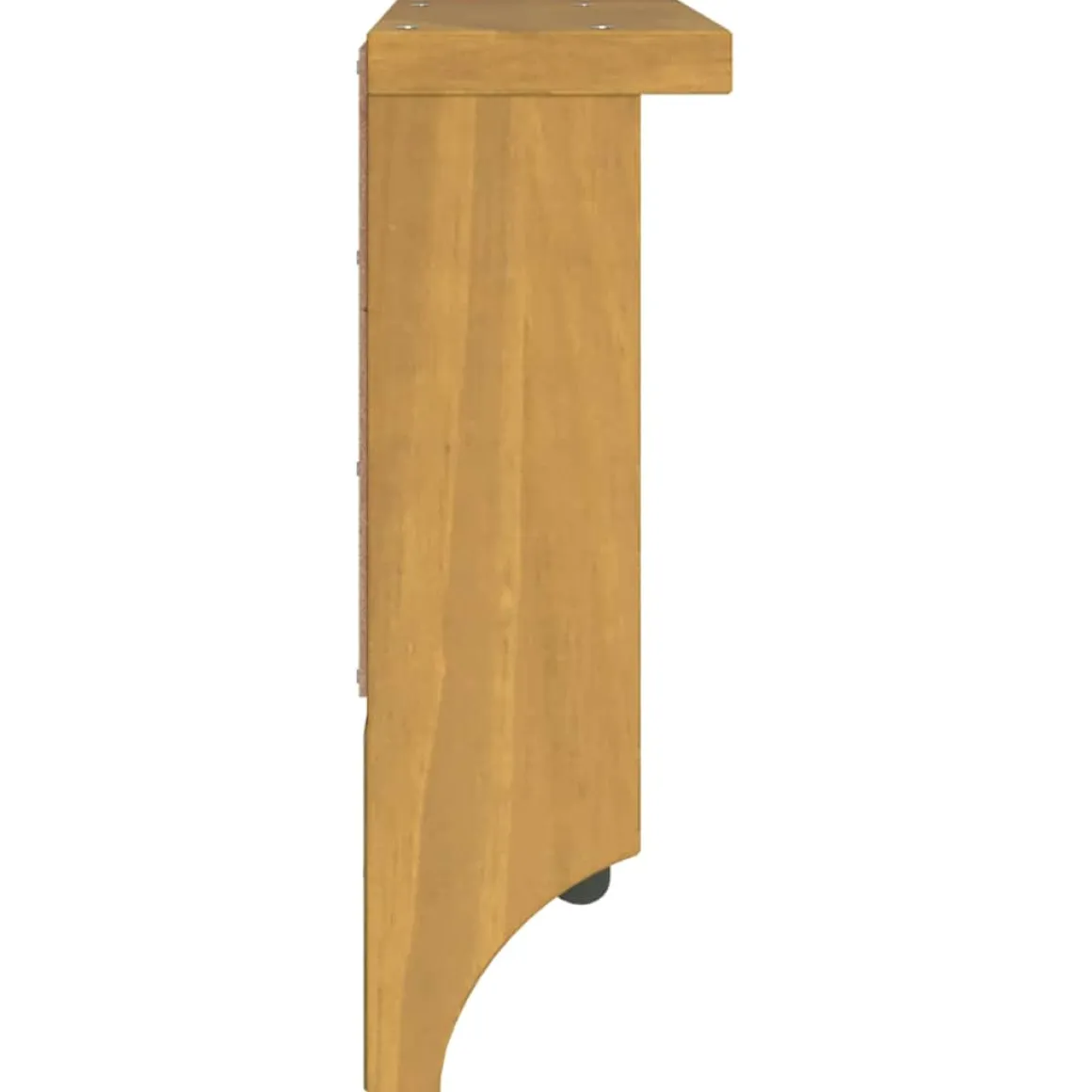 Perchero de pared Gales 5 ganchos natural 35x87x12 cm