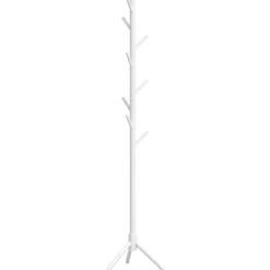 Perchero de pie Campy Homcom 8 ganchos 165x40x40 cm