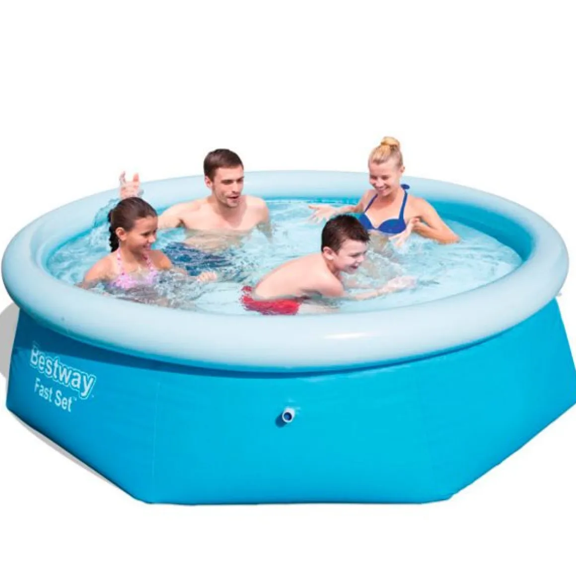 Piscina circular Bestway hinchable 2300L Ø244x66 cm