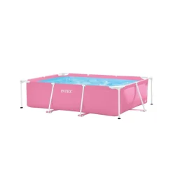 Piscina desmontable Intex Small Frame Familiar 1662L rosa 60x220x150 cm