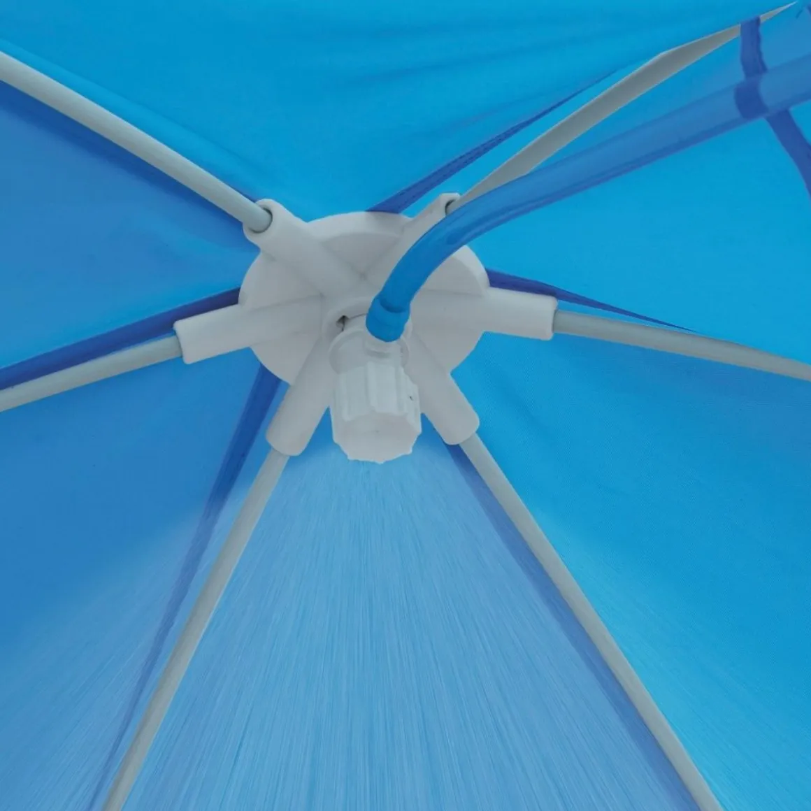 Piscina desmontable Intex Canopy Metal Frame con toldo 700L azul Ø183x38 cm