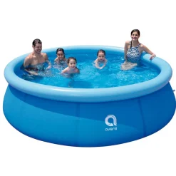 Piscina hinchable Avenli 3.618L forma redonda con depuradora azul 76xØ300 cm