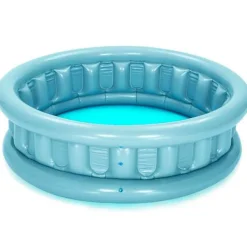Piscina hinchable infantil Bestway nave espacial 512L +3A plata Ø152x43 cm