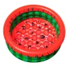 Piscina hinchable infantil Sandía Solmar 100L +2A rojo/verde Ø100x30 cm