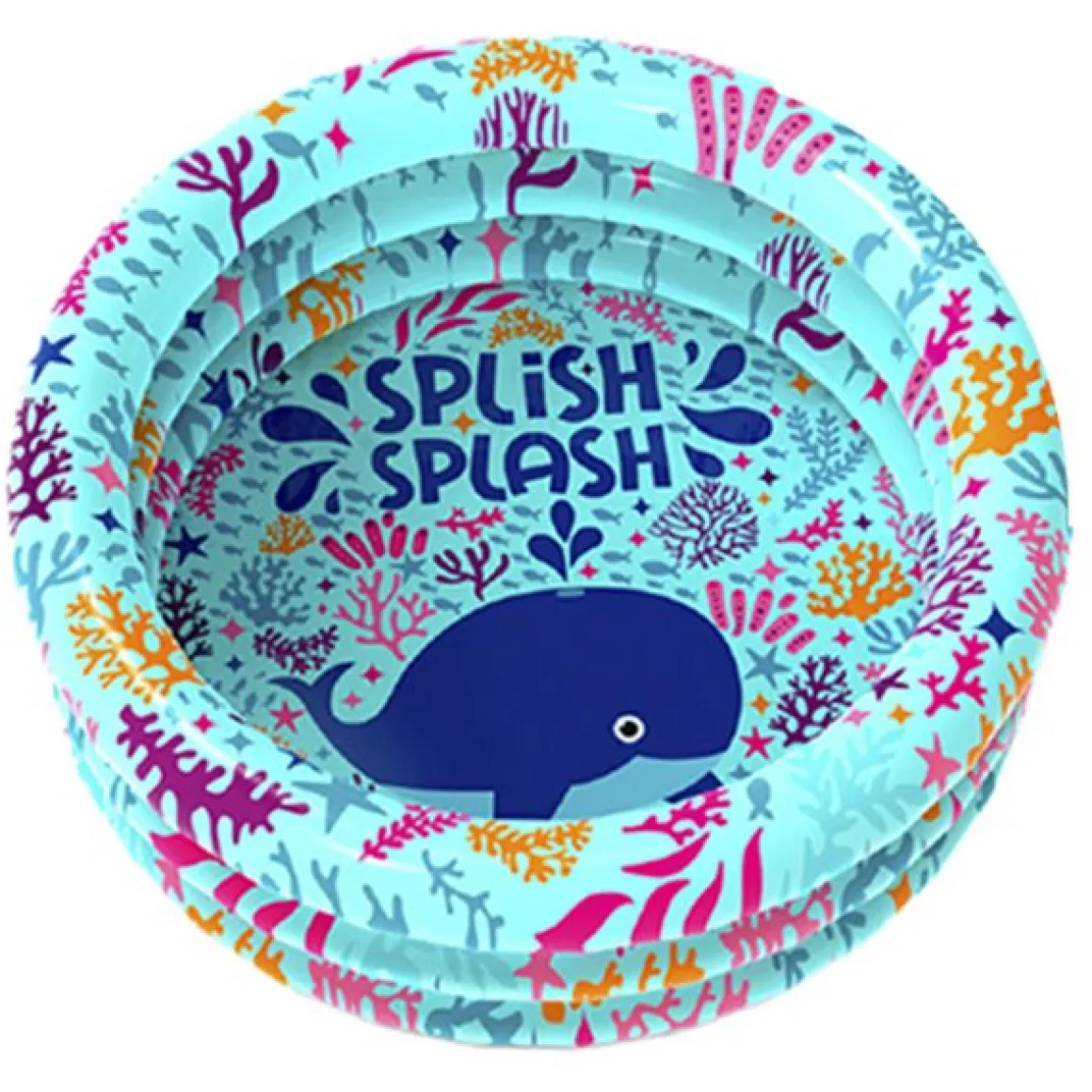 Piscina Infantil Ballena azul
