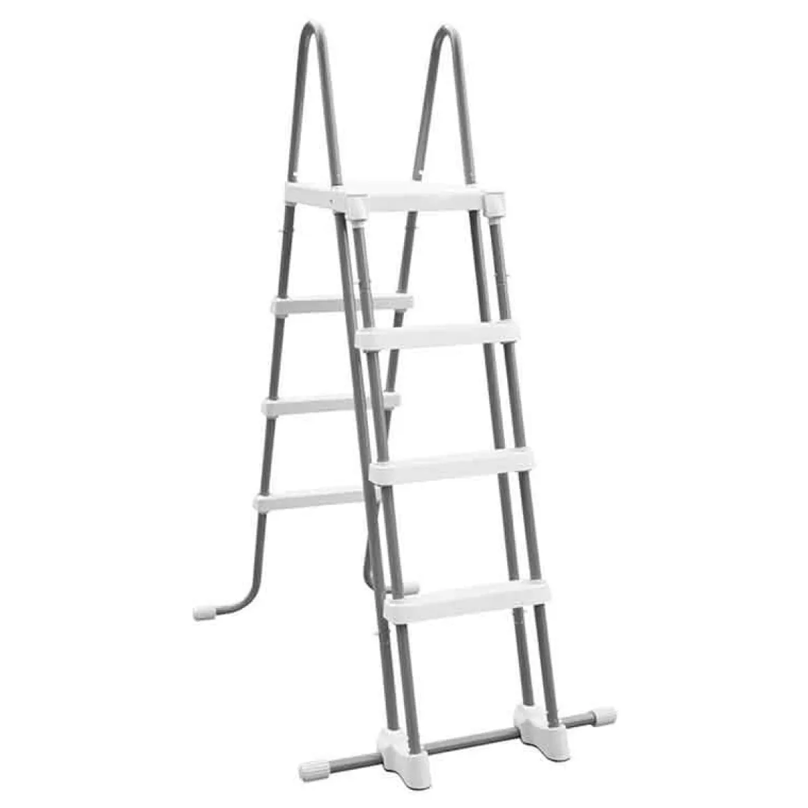 Piscina ovalada desmontable Prism Frame Intex 13365L con depuradora+escalera gris 503x274 cm