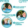 Piscina rectangular desmontable Prism Frame Intex 8418L con depuradora+escalera gris 400x200 cm