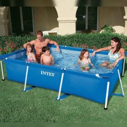 Piscina rectangular Small Frame Intex familiar 28271 2282L 65x260x160 cm