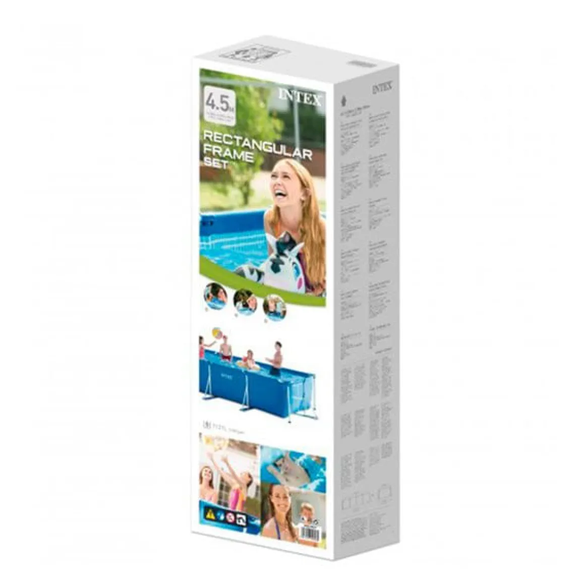 Piscina rectangular Small Frame Intex 28273 familiar 7127L 450x220 cm