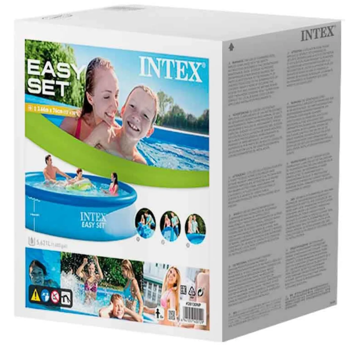 Piscina redonda hinchable Easy Set Intex 5621L azul Ø366x76 cm