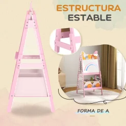 Pizarra infantil Safari Aiyaplay 2 en 1 113x53,5x49 cm