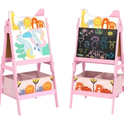 Pizarra infantil Safari Aiyaplay 2 en 1 113x53,5x49 cm