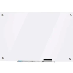 Pizarra magnética Vinsetto con 4 rotuladores+borrador blanco 60x90x0,45 cm