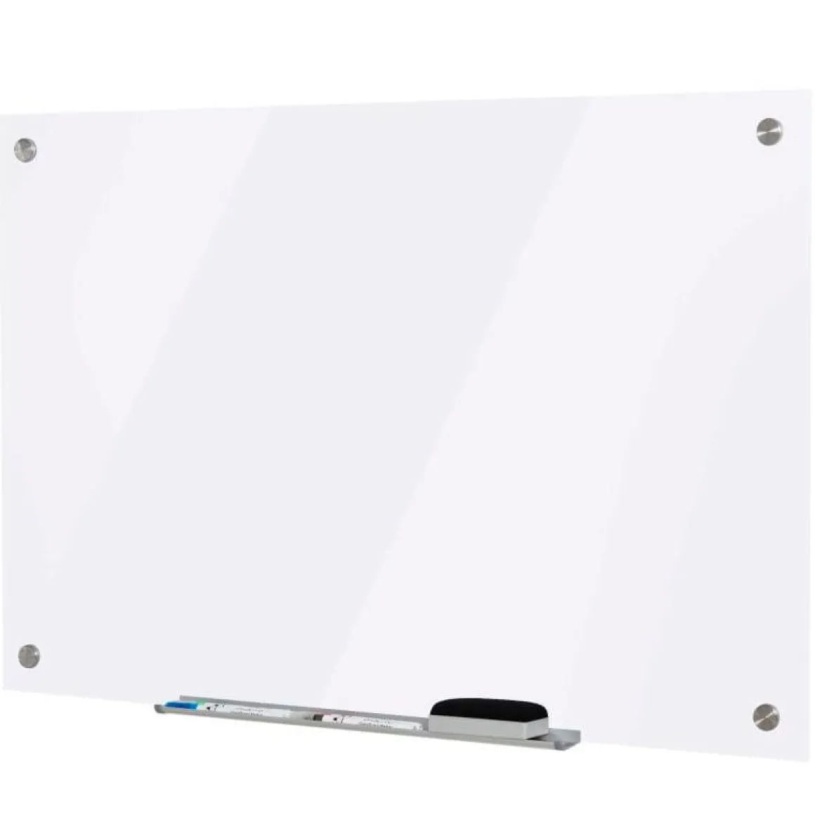 Pizarra magnética Vinsetto con 4 rotuladores+borrador blanco 60x90x0,45 cm