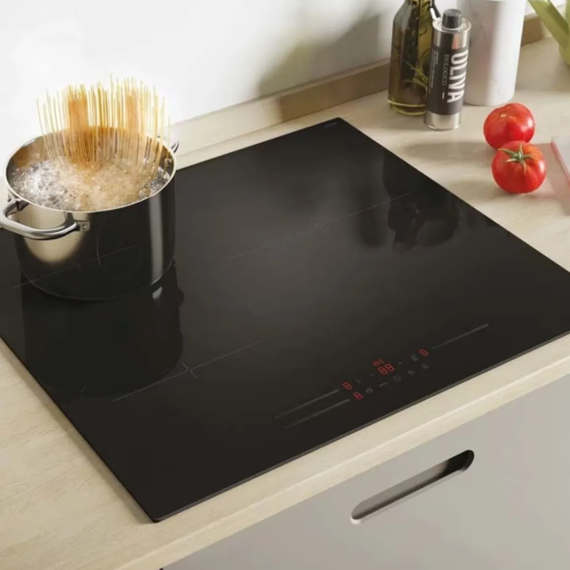 Placa de inducción Candy CI633MCBB 7200W 3 zonas negro 60 cm