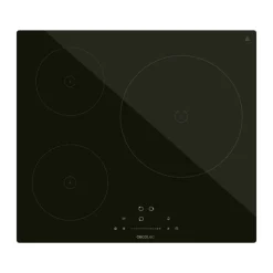 Placa de inducción Cecotec Bolero Squad I 3200 3 fuegos 7200W 9 niveles negro 59 cm