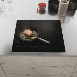 Placa de inducción Haier HAIS63MC/G3 3 fuegos temporizador negro 59 cm