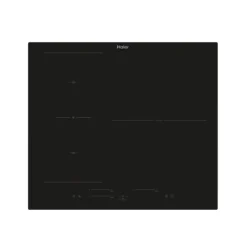 Placa de inducción Haier HAIS63MC/G3 3 fuegos temporizador negro 59 cm