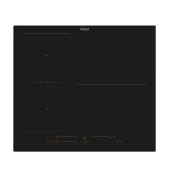 Placa de inducción Haier HAIS63MC/G3 3 fuegos temporizador negro 59 cm