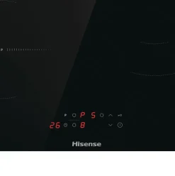 Placa inducción Hisense HI6321BSCE 7100W 3 fuegos cristal negro 59 cm