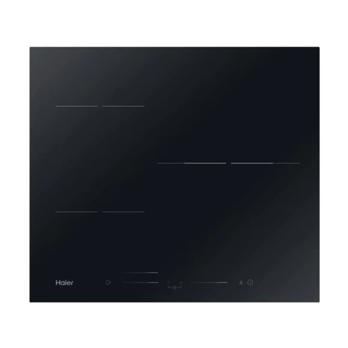 Placa vitrocerámica Haier HAIDSJ63MC 7,1 kW 3 zonas WiFi negro 59 cm