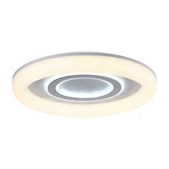 Plafón Amaltea Bel Air 116W luz LED 10900 lm blanco Ø50x7 cm