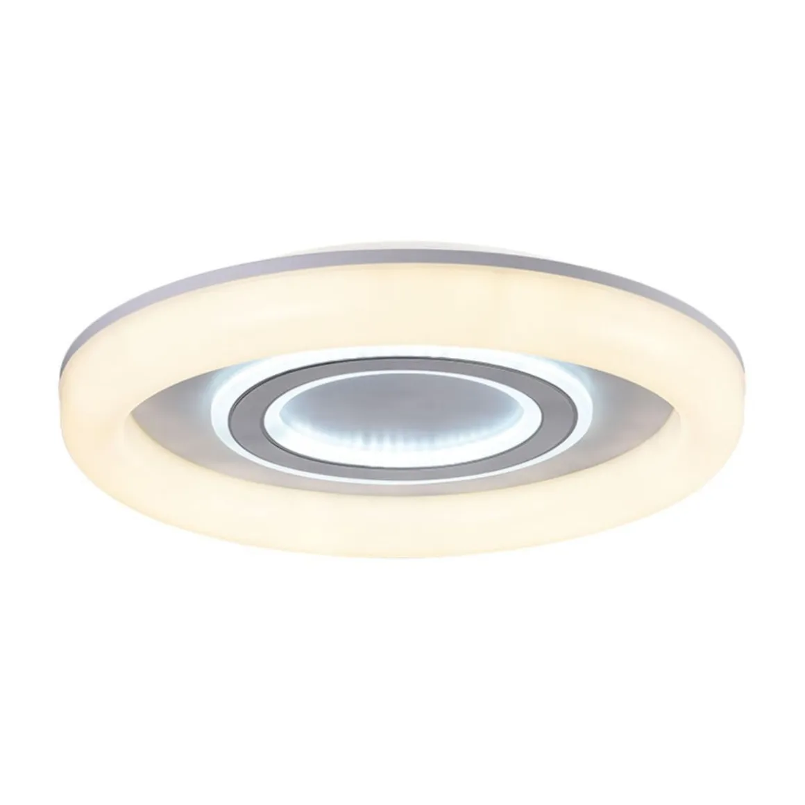 Plafón Amaltea Bel Air 116W luz LED 10900 lm blanco Ø50x7 cm