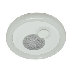 Plafón Hermes Bel Air 108W luz LED 10200 lm blanco Ø50x7 cm