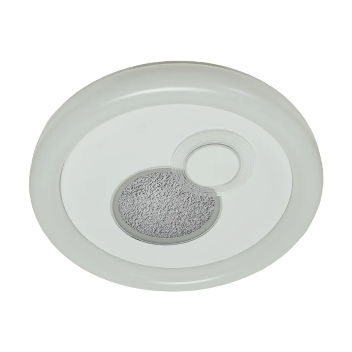 Plafón Hermes Bel Air 108W luz LED 10200 lm blanco Ø50x7 cm