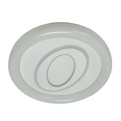 Plafón Tebe Bel Air 130W luz LED 12300 lm blanco Ø50x7 cm