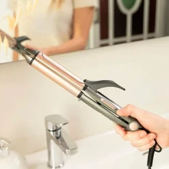 Plancha de pelo Cecotec Bamba RitualCare 1000 Ceramic 2in1 82W 220ºC rosa