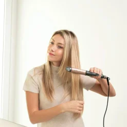 Plancha de pelo Cecotec Bamba RitualCare 1000 Ceramic 2in1 82W 220ºC rosa