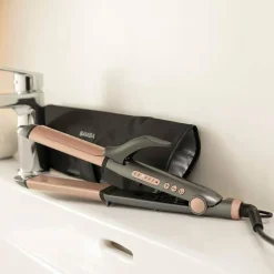 Plancha de pelo Cecotec Bamba RitualCare 1000 Ceramic 2in1 82W 220ºC rosa