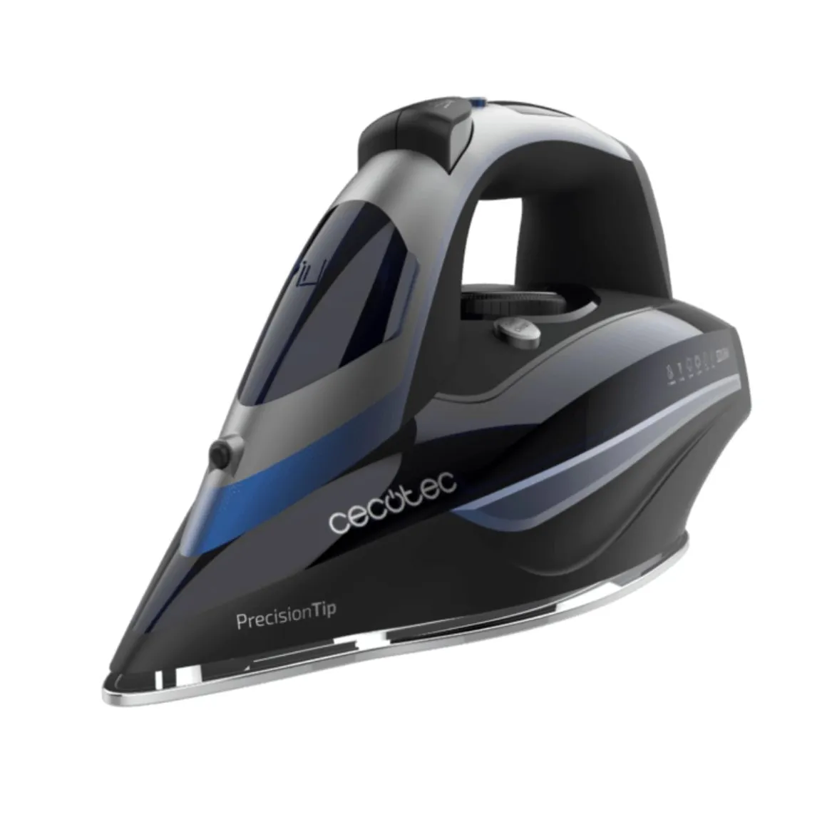 Plancha de vapor Cecotec IronHero 3200 i-Pump Anodized 3200W 285 g/min negro