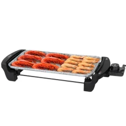 Plancha eléctrica Cecotec Rock&Water 2000 1800W negro/gris