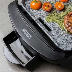 Plancha eléctrica Cecotec Rock&Water 2000 1800W negro/gris