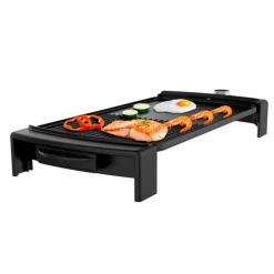 Plancha eléctrica Cecotec Tasty&Grill 2500 BlackWater MixGrill 2150W negro