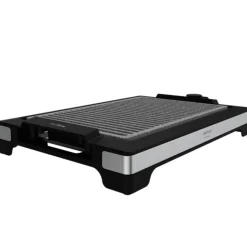 Plancha eléctrica Cecotec Tasty&Grill 2000 Inox LineStone 2000W negro/inox