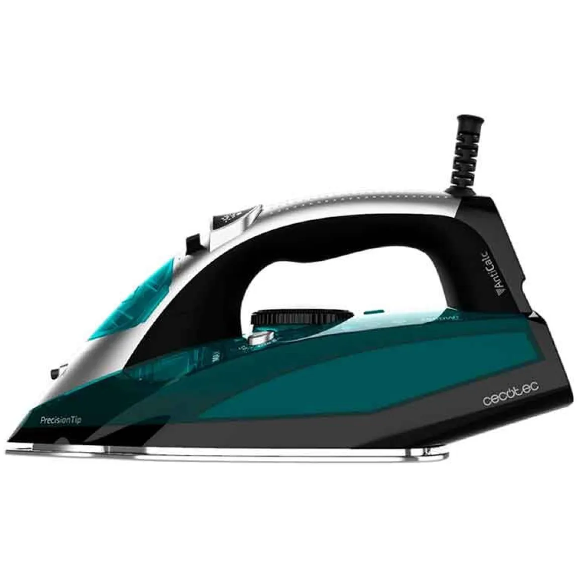 Plancha horizontal de vapor Cecotec Fast&Furious 5010 Vital 2600W negro/azul